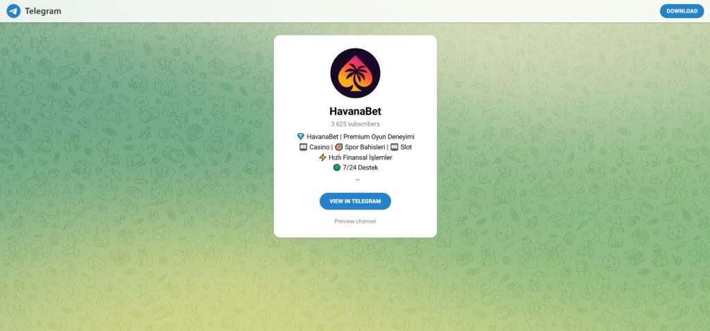 havanabet telegram